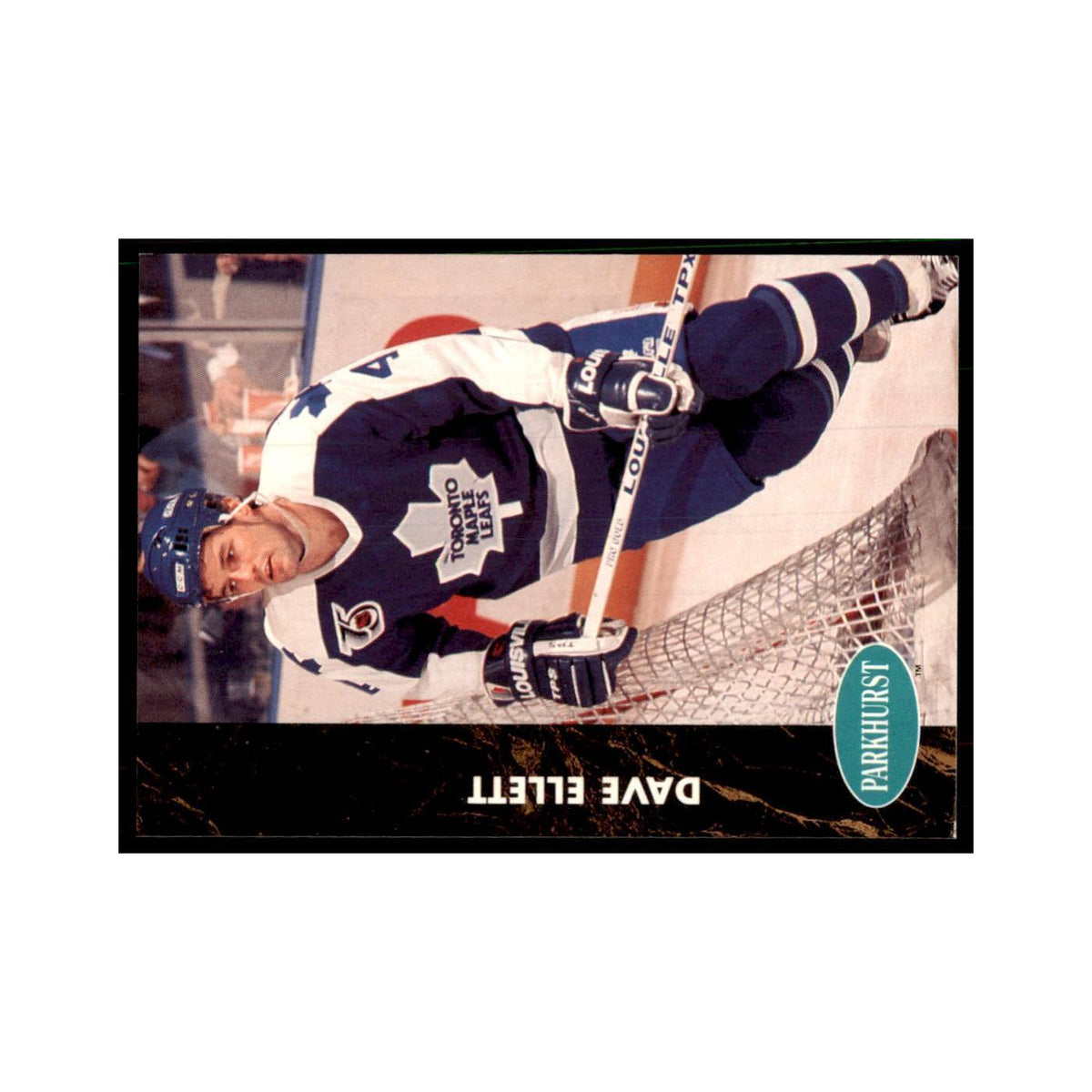 1991 Parkhurst French Dave Ellett Hockey Cards #172