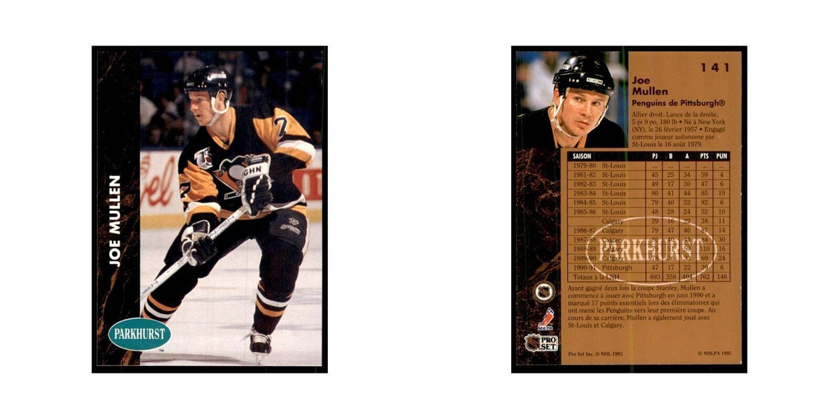 1991 Parkhurst French Joe Mullen Hockey Cards #141