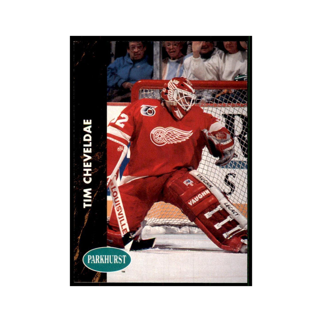 1991 Parkhurst French Tim Cheveldae Hockey Cards #39