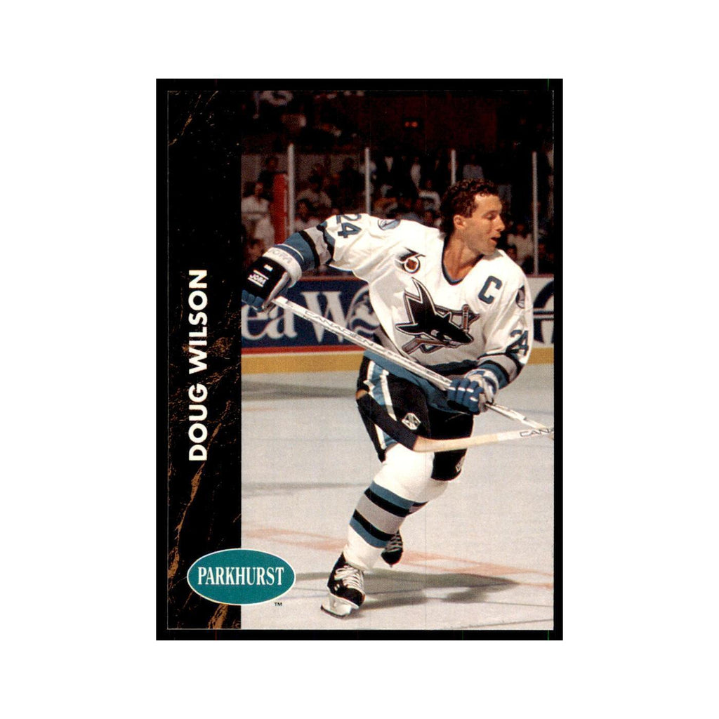 1991 Parkhurst French Doug Wilson Hockey Cards #168