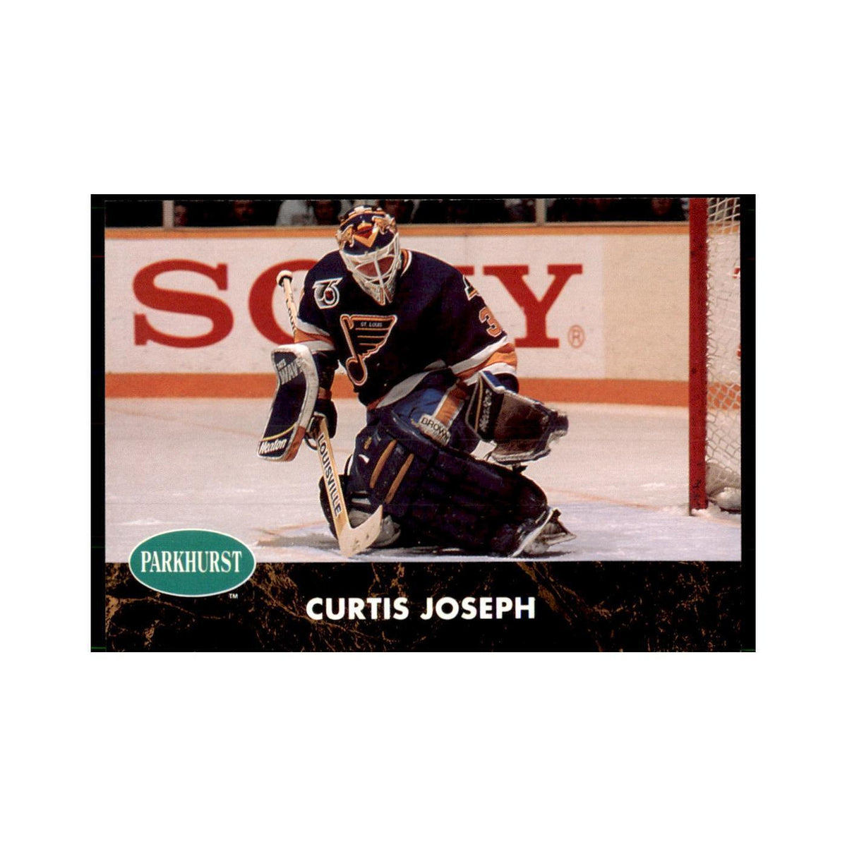 1991 Parkhurst French Curtis Joseph Hockey Cards #152