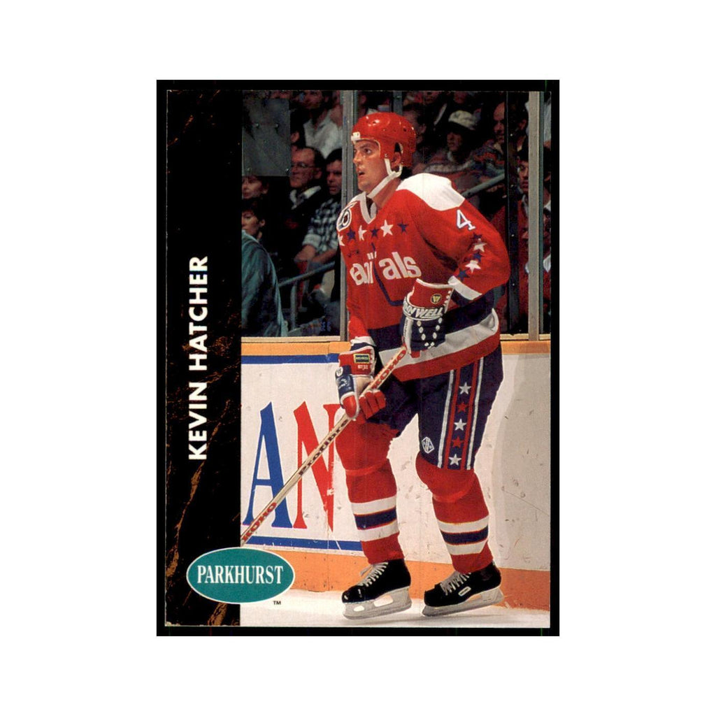 1991 Parkhurst French Kevin Hatcher Hockey Cards #191