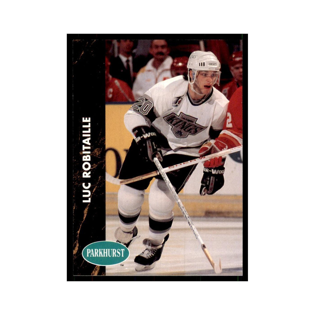 1991 Parkhurst French Luc Robitaille Hockey Cards #68