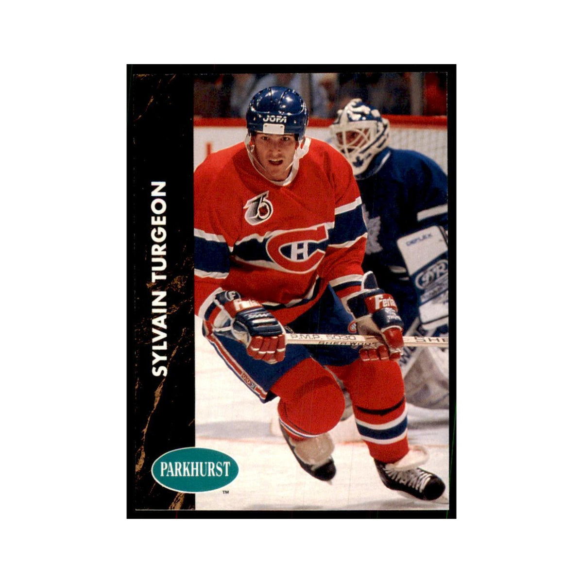 1991 Parkhurst French Sylvain Turgeon Hockey Cards #91