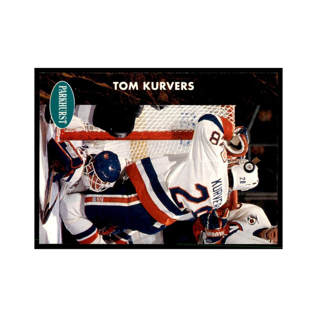 1991 Parkhurst French Tom Kurvers Hockey Cards #112