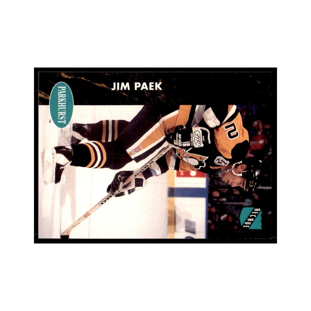 1991 Parkhurst French Jim Paek Hockey Cards #133