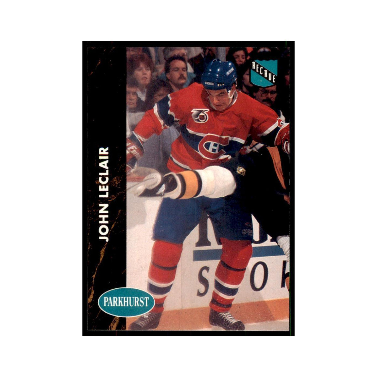 1991 Parkhurst French John LeClair Hockey Cards #84