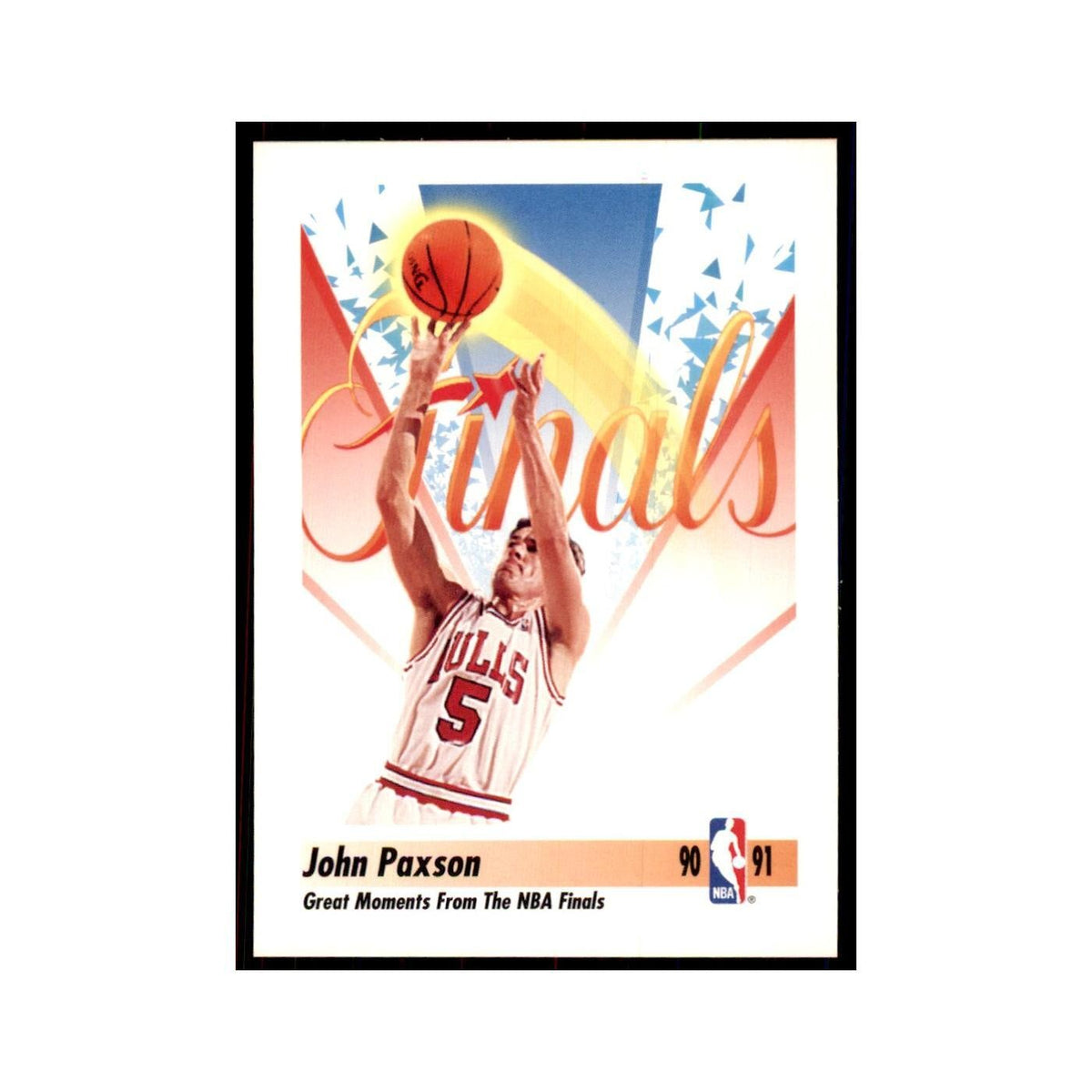 1991 SkyBox John Paxson Basketball Cards #336
