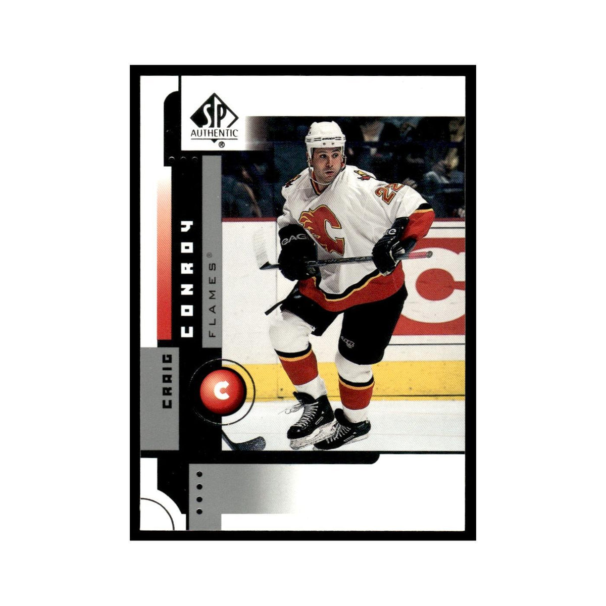 Craig Conroy 2001 Upper Deck SP Authentic #13 Calgary Flames Hockey Card NM
