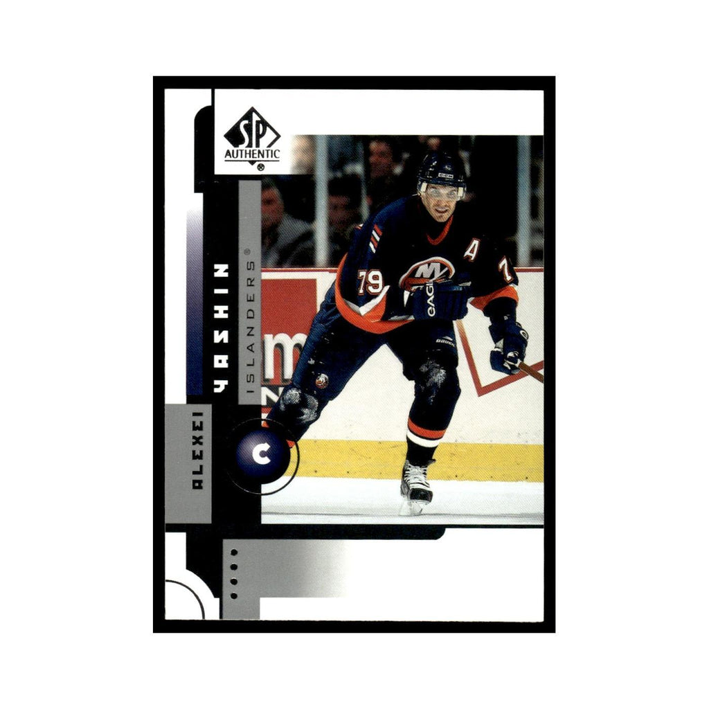 Alexei Yashin 2001 Upper Deck SP Authentic #52 New York Islanders Hockey Card NM