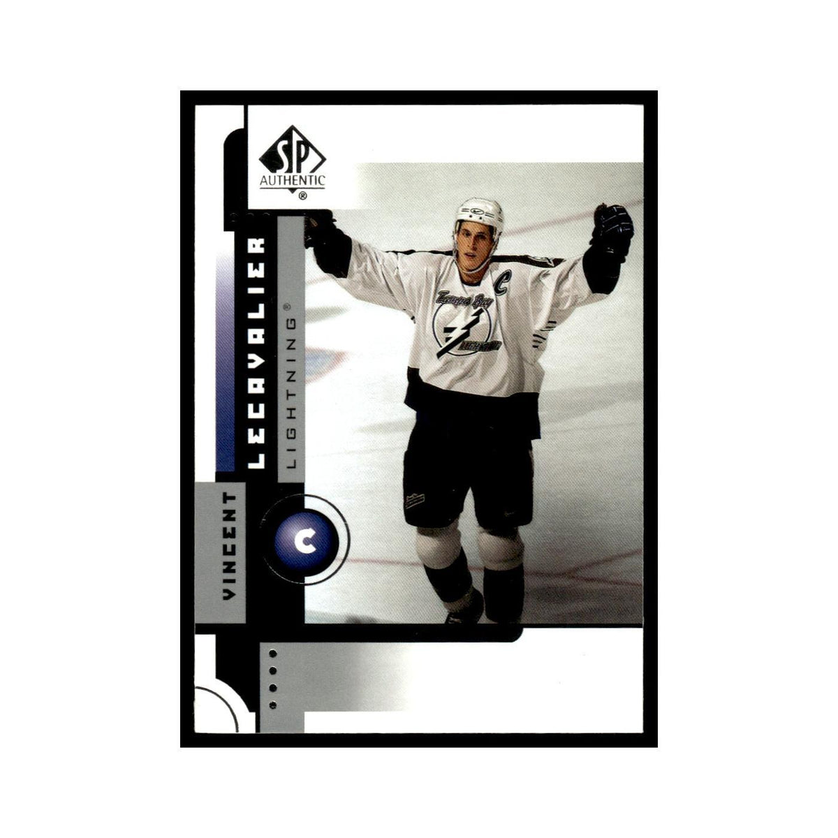 Vincent Lecavalier 2001 Upper Deck SP Authentic #80 Tampa Bay Lightning NM