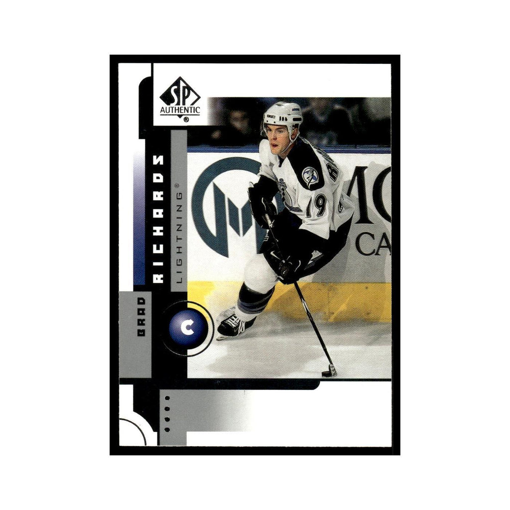 Brad Richards 2001 Upper Deck SP Authentic #79 Tampa Bay Lightning NM