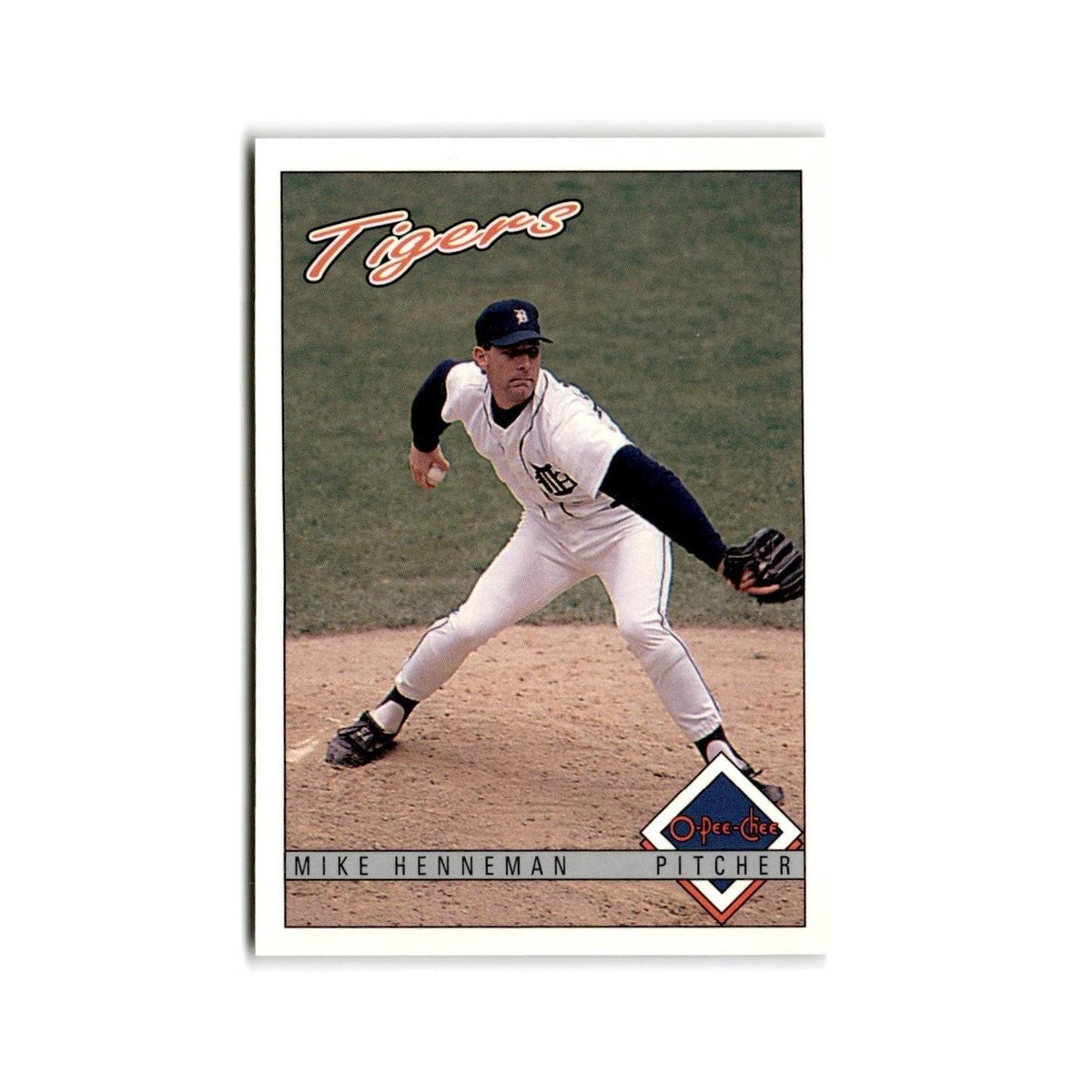 Mike Henneman 1993 O-Pee-Chee #149 Detroit Tigers Baseball Card NM