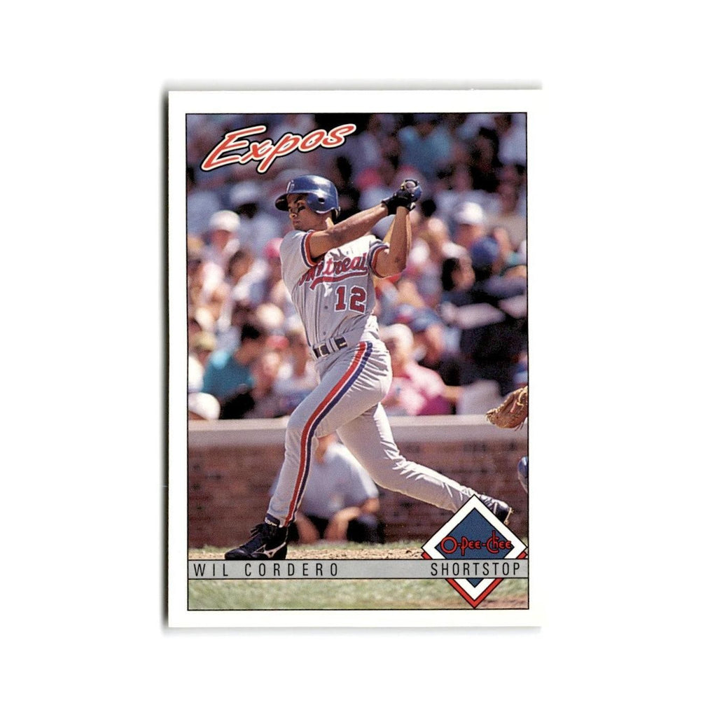 Wil Cordero 1993 O-Pee-Chee #161 Montreal Expos Baseball Card NM