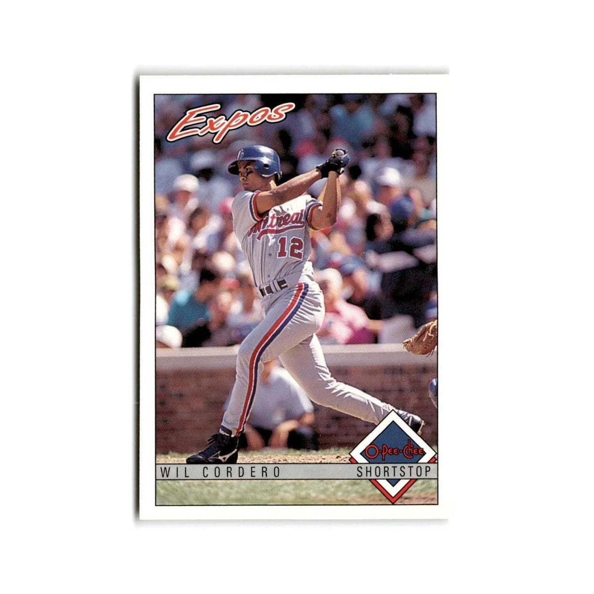 Wil Cordero 1993 O-Pee-Chee #161 Montreal Expos Baseball Card NM