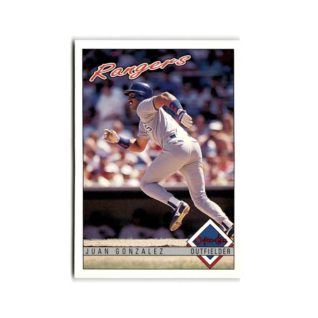 Juan Gonzalez 1993 O-Pee-Chee #97 Texas Rangers Baseball Card NM