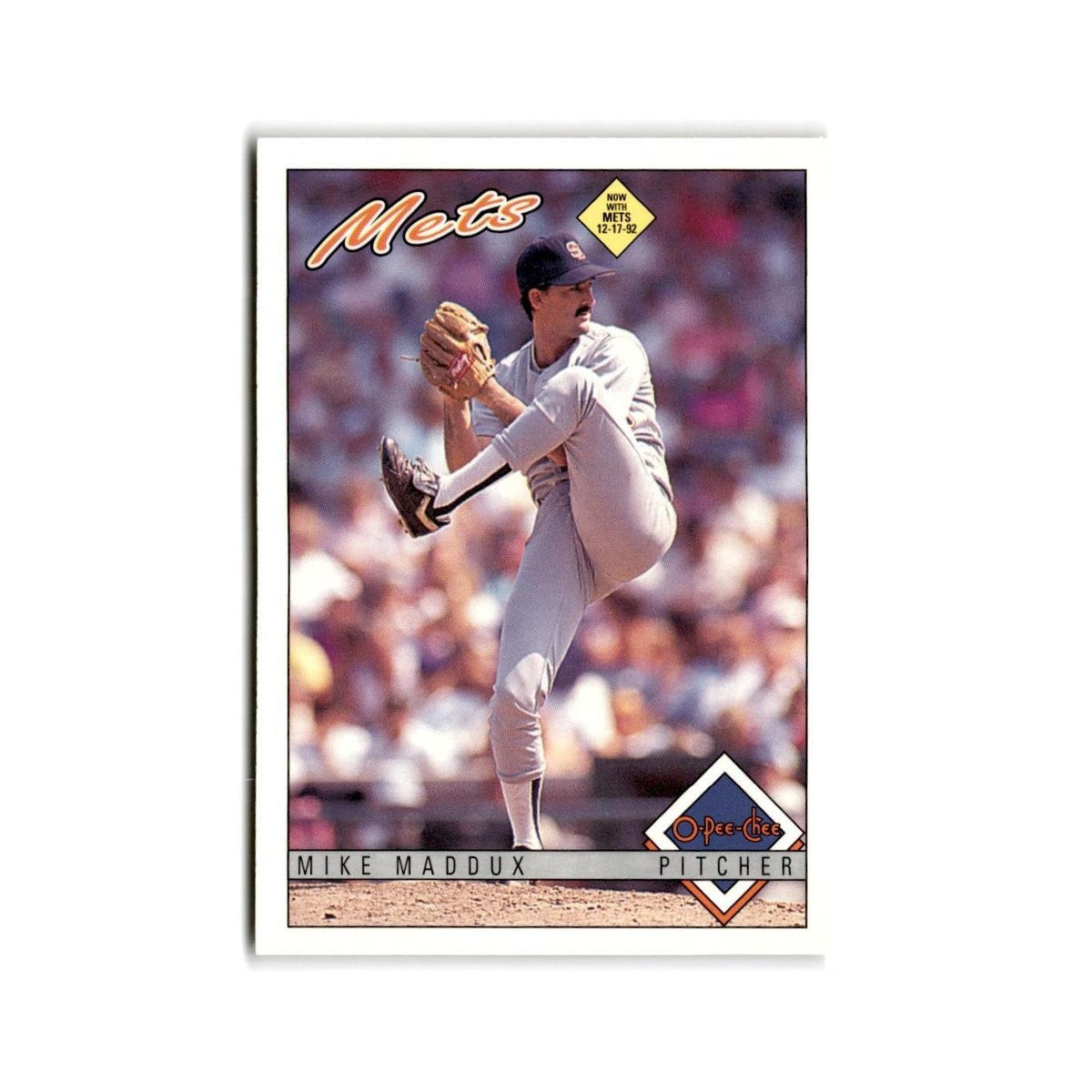 Mike Maddux 1993 O-Pee-Chee #168 New York Mets Baseball Card NM