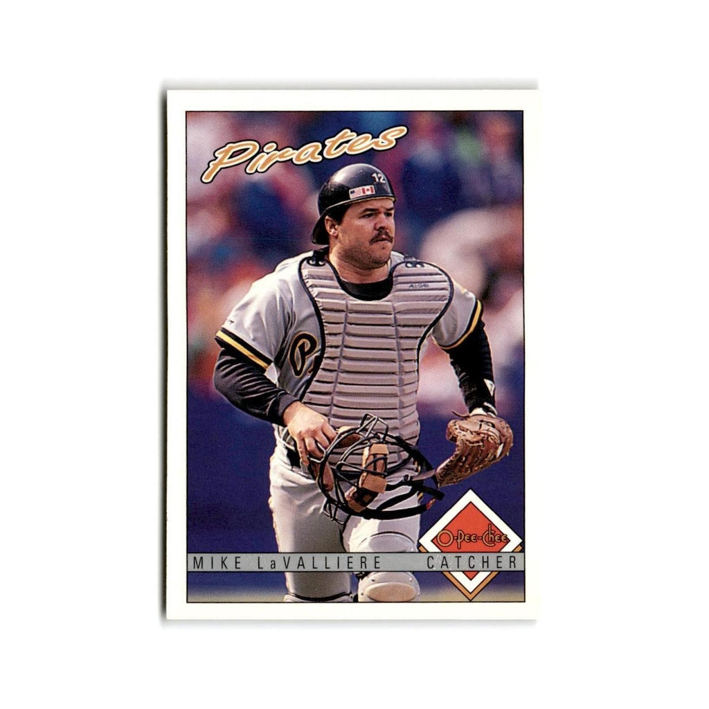 Mike LaValliere 1993 O-Pee-Chee #145 Pittsburgh Pirates Baseball Card NM