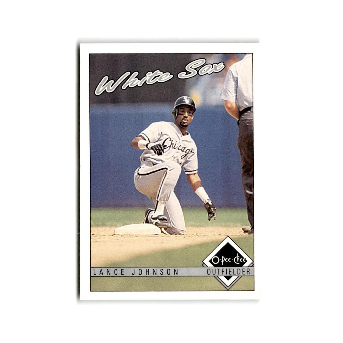 Lance Johnson 1993 O-Pee-Chee #176 Chicago White Sox Baseball Card NM