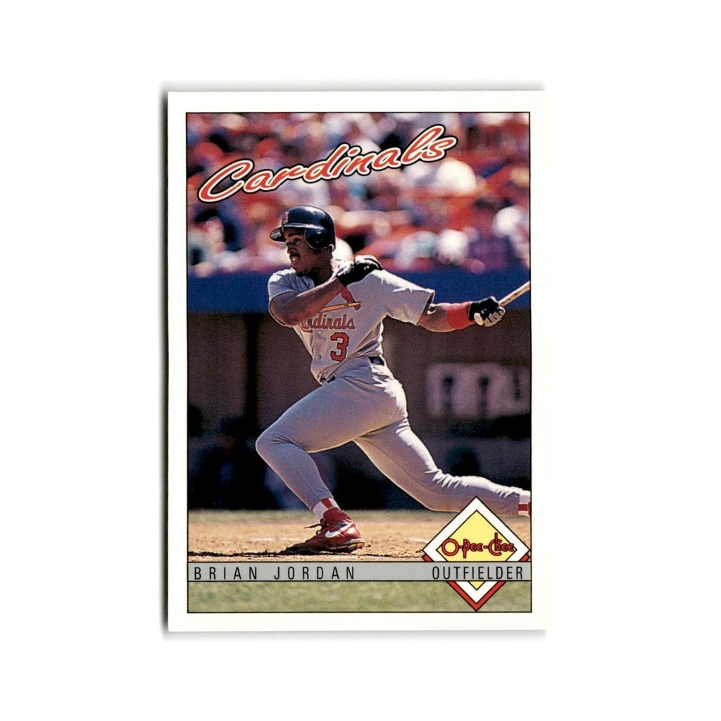 Brian Jordan 1993 O-Pee-Chee #134 St. Louis Cardinals Baseball Card NM