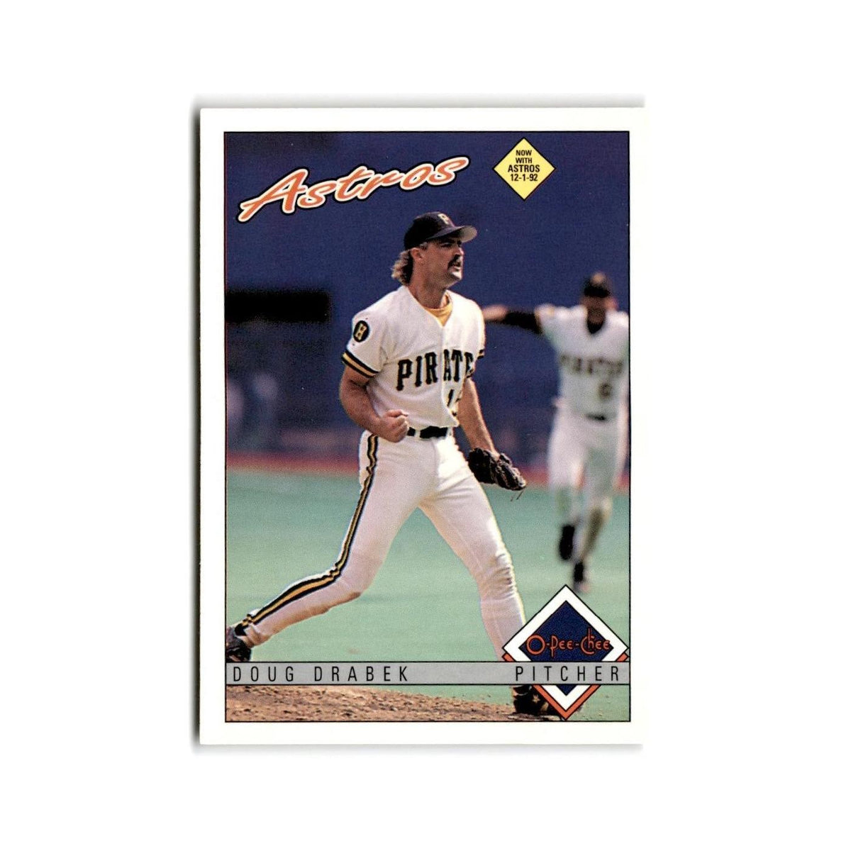 Doug Drabek 1993 O-Pee-Chee #72 Houston Astros Baseball Card NM