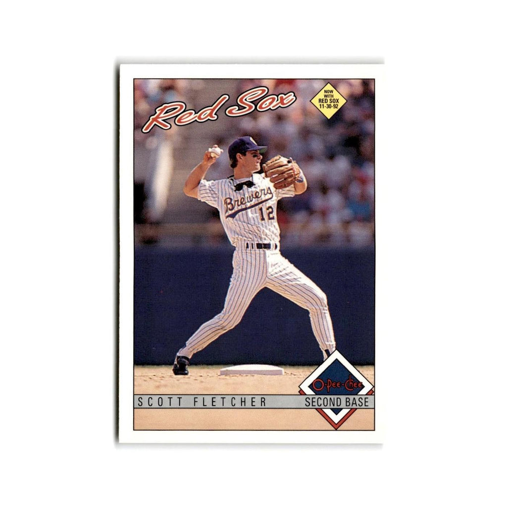 Scott Fletcher 1993 O-Pee-Chee #133 Boston Red Sox Baseball Card NM