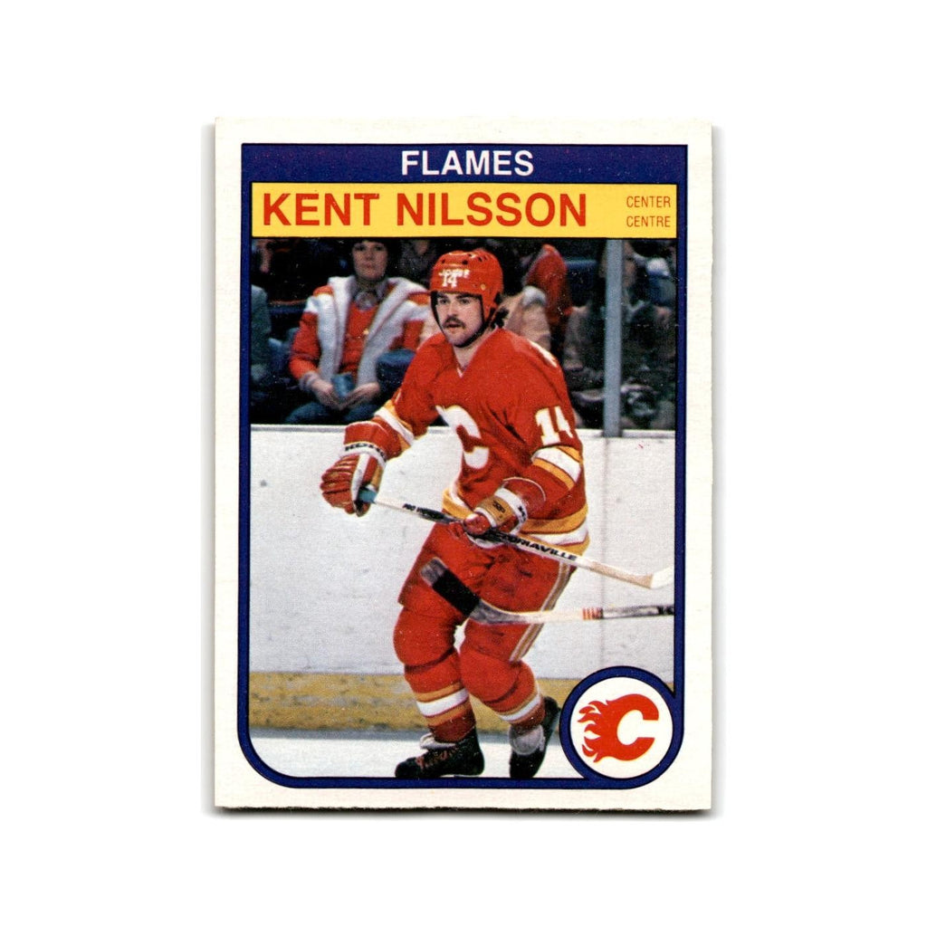 1982 O-Pee-Chee Kent Nilsson Calgary Flames #54