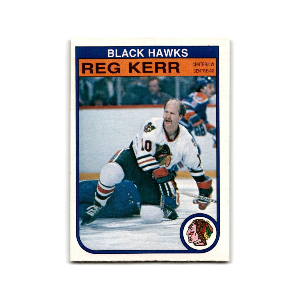 1982 O-Pee-Chee Reg Kerr Chicago Blackhawks #67