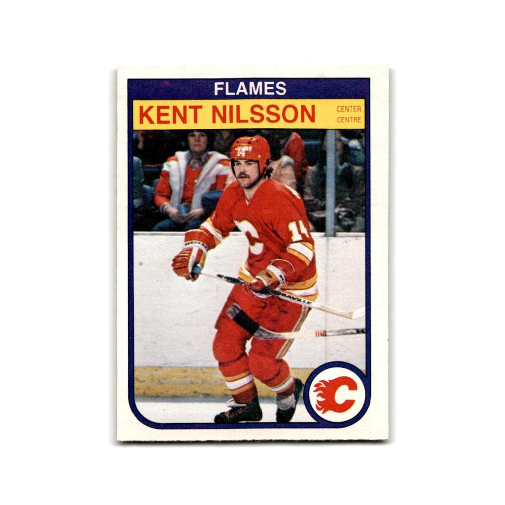 1982 O-Pee-Chee Kent Nilsson Calgary Flames #54