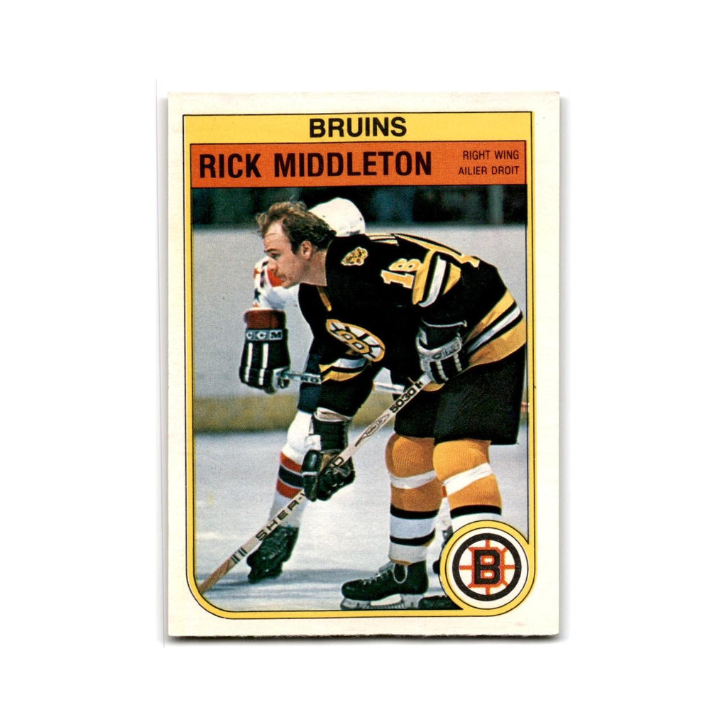 1982 O-Pee-Chee Rick Middleton Boston Bruins #15
