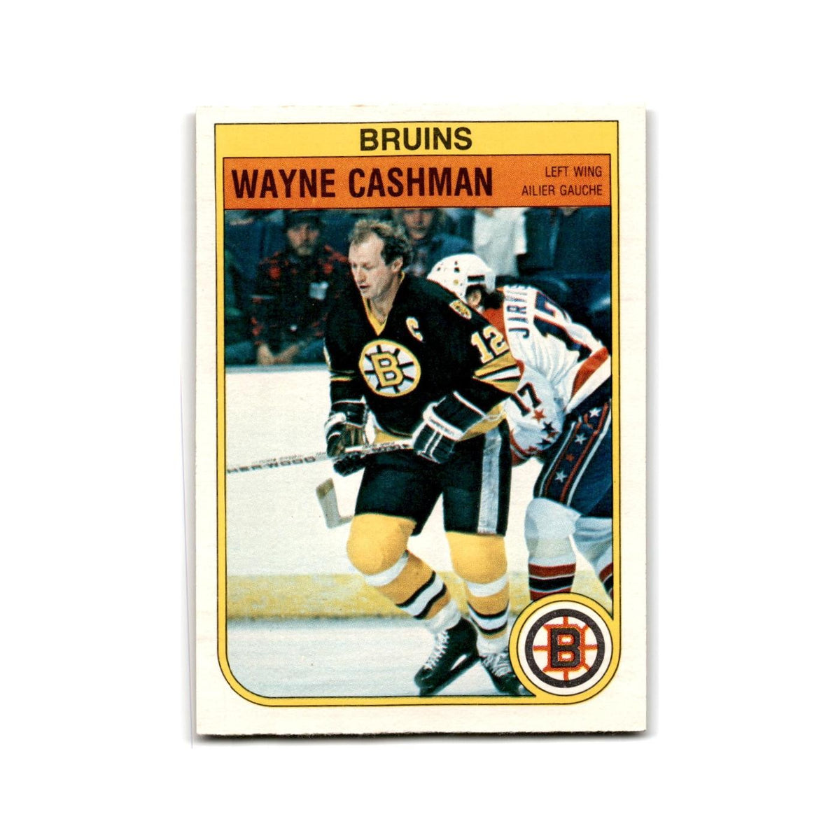 1982 O-Pee-Chee Wayne Cashman Boston Bruins #8