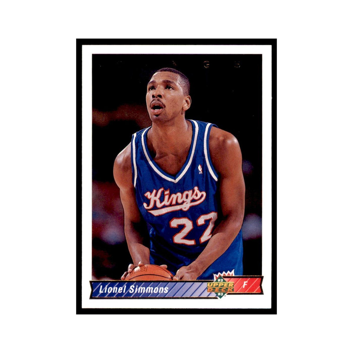 1992 Upper Deck Lionel Simmons Basketball Cards #243
