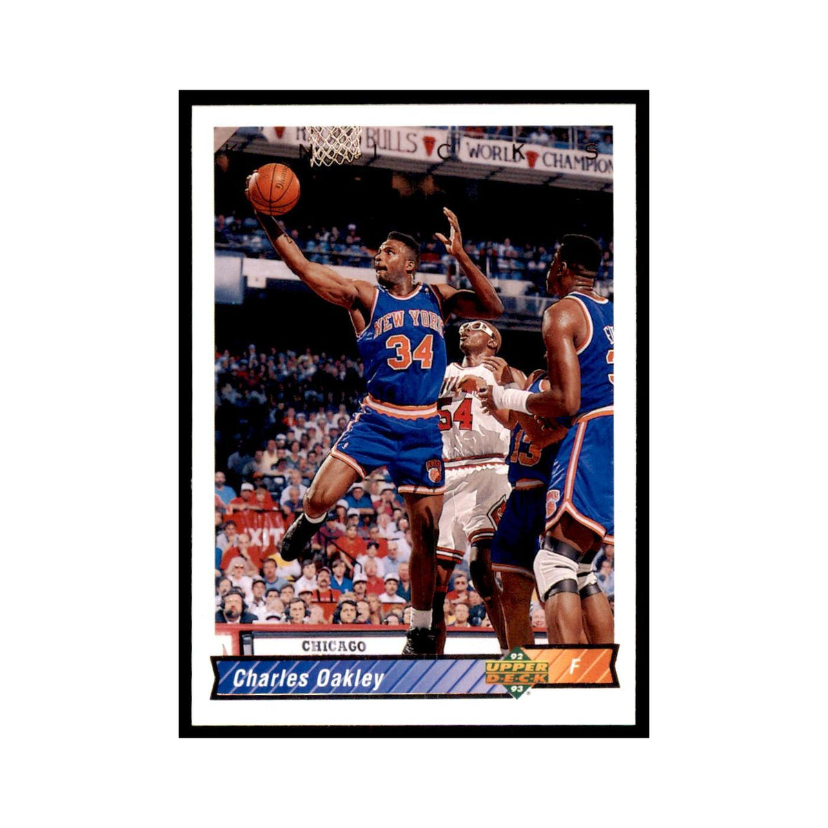 1992 Upper Deck Charles Oakley Basketball Cards #302