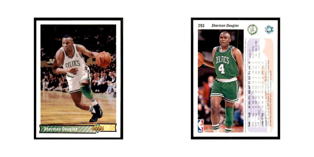 1992 Upper Deck Sherman Douglas Basketball Cards #293