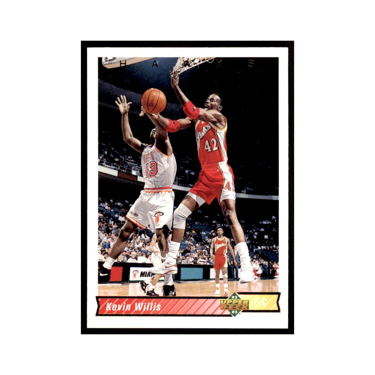 1992 Upper Deck Kevin Willis Basketball Cards #397