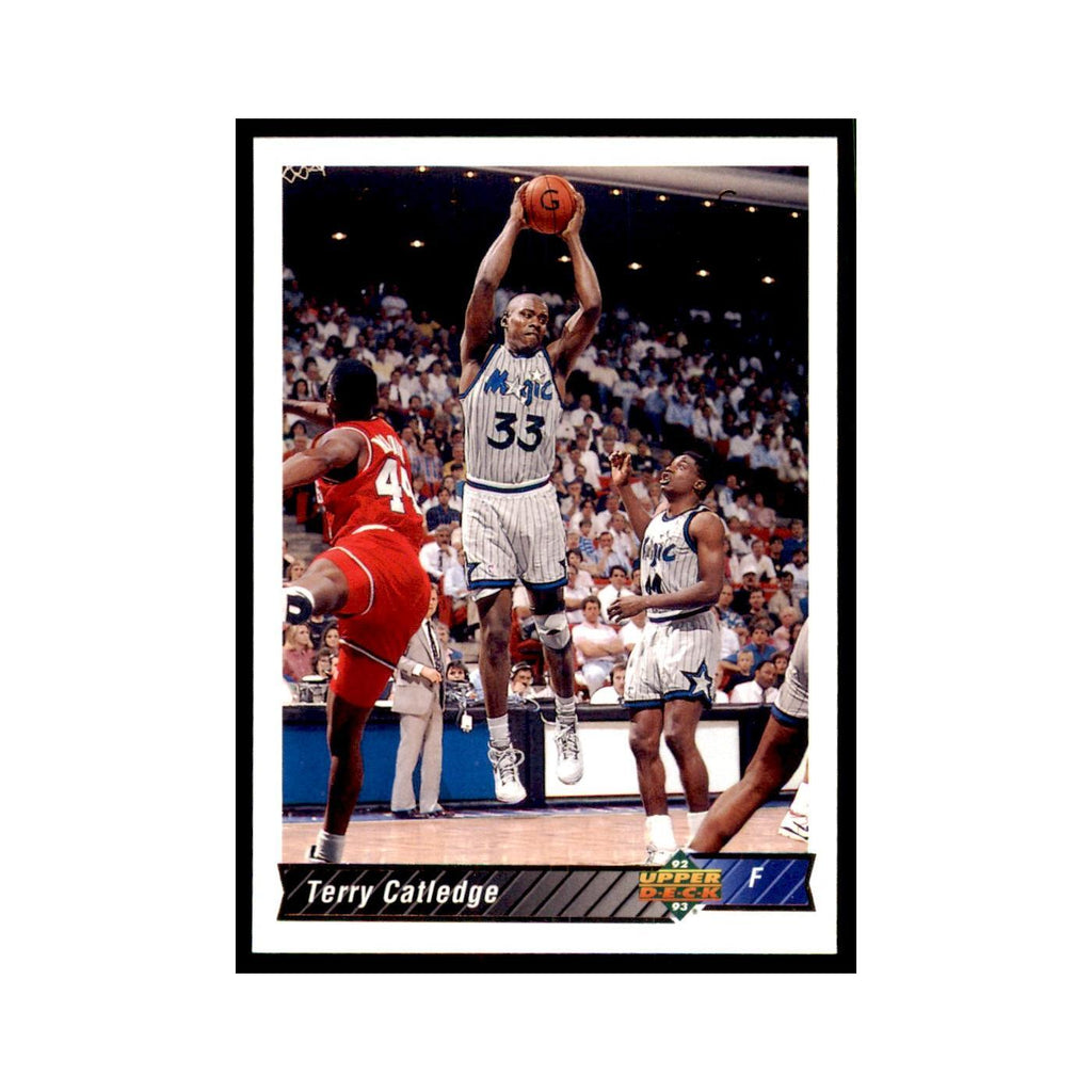 1992 Upper Deck Terry Catledge Basketball Cards #196