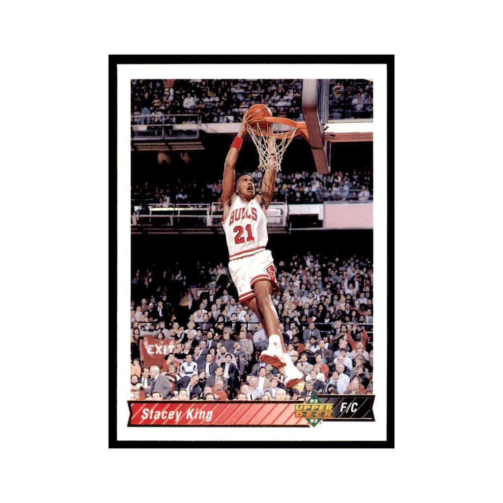 1992 Upper Deck Stacey King Basketball Cards #285