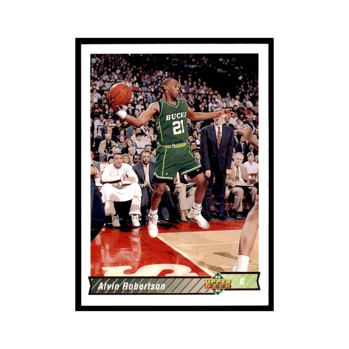 1992 Upper Deck Alvin Robertson Basketball Cards #253
