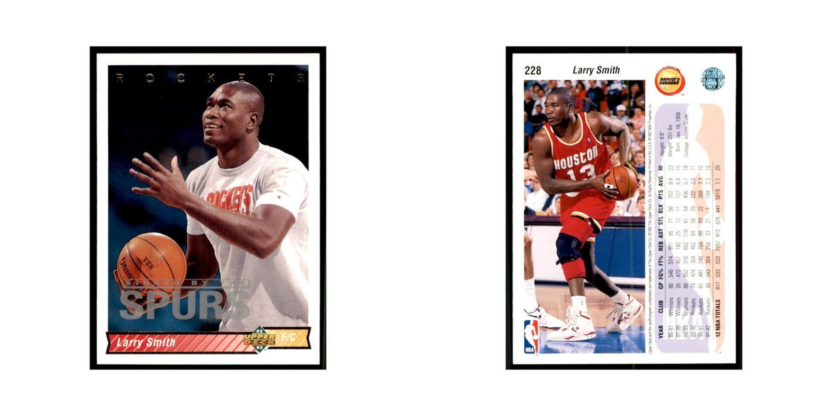 1992 Upper Deck Larry Smith Basketball Cards #228