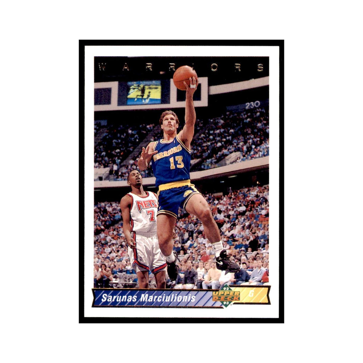 1992 Upper Deck Sarunas Marciulionis Basketball Cards #249