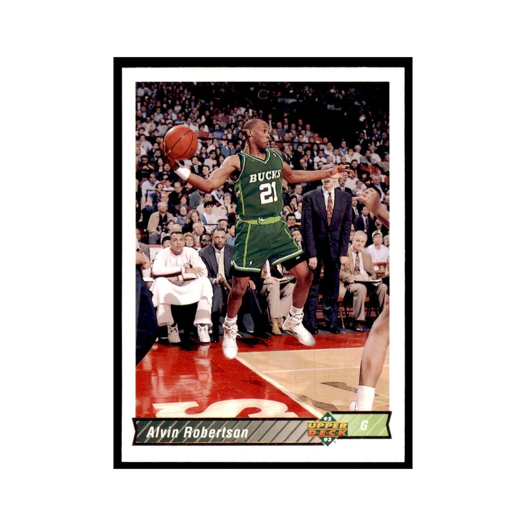 1992 Upper Deck Alvin Robertson Basketball Cards #253