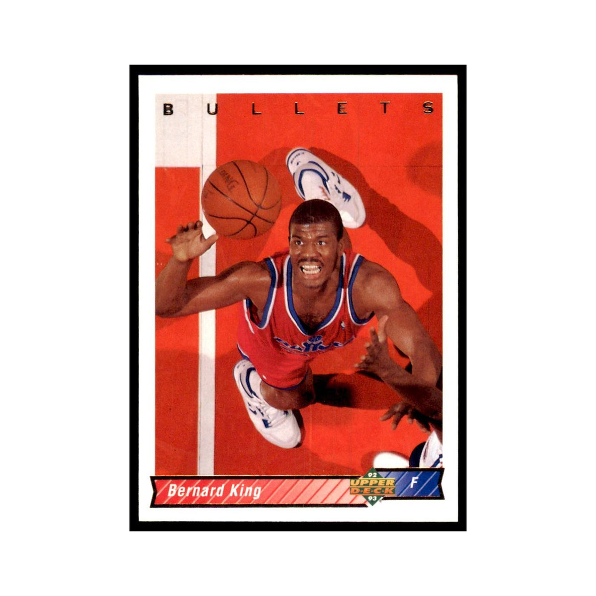 1992 Upper Deck Bernard King Basketball Cards #286