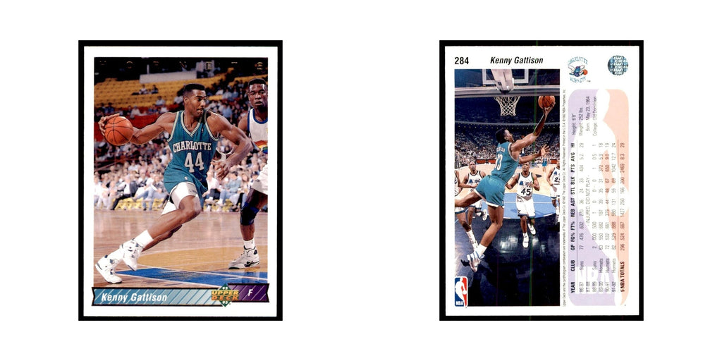 1992 Upper Deck Kenny Gattison Basketball Cards #284