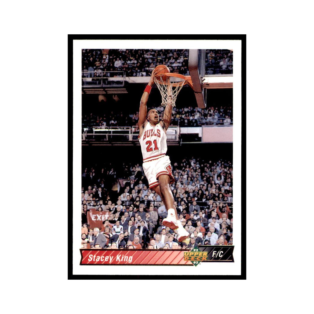 1992 Upper Deck Stacey King Basketball Cards #285