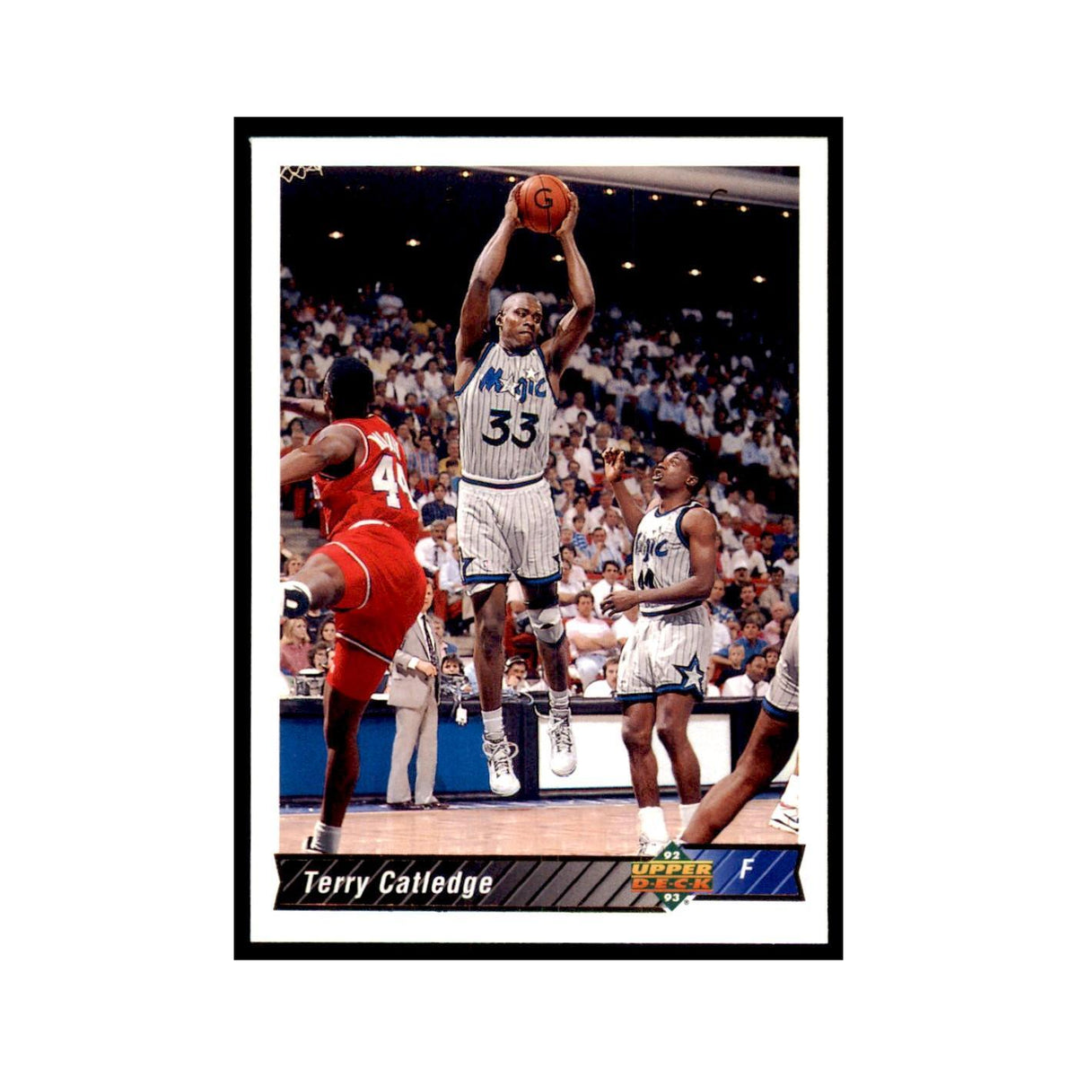 1992 Upper Deck Terry Catledge Basketball Cards #196