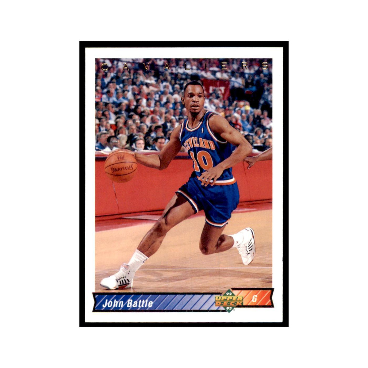 1992 Upper Deck John Battle Basketball Cards #218