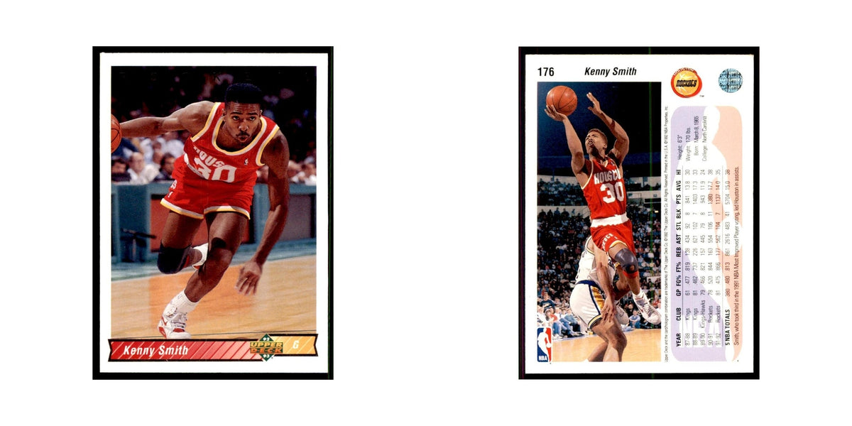 1992 Upper Deck Kenny Smith Basketball Cards #176
