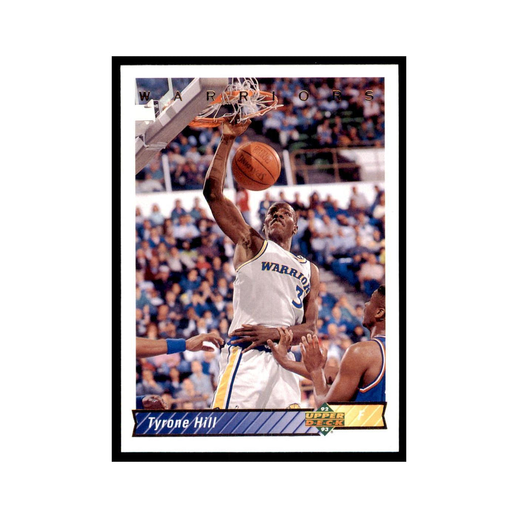1992 Upper Deck Tyrone Hill Basketball Cards #305