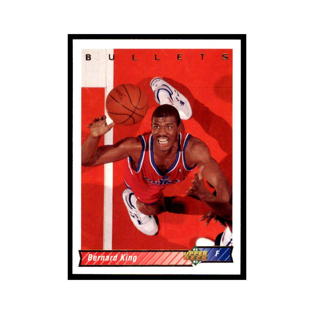 1992 Upper Deck Bernard King Basketball Cards #286