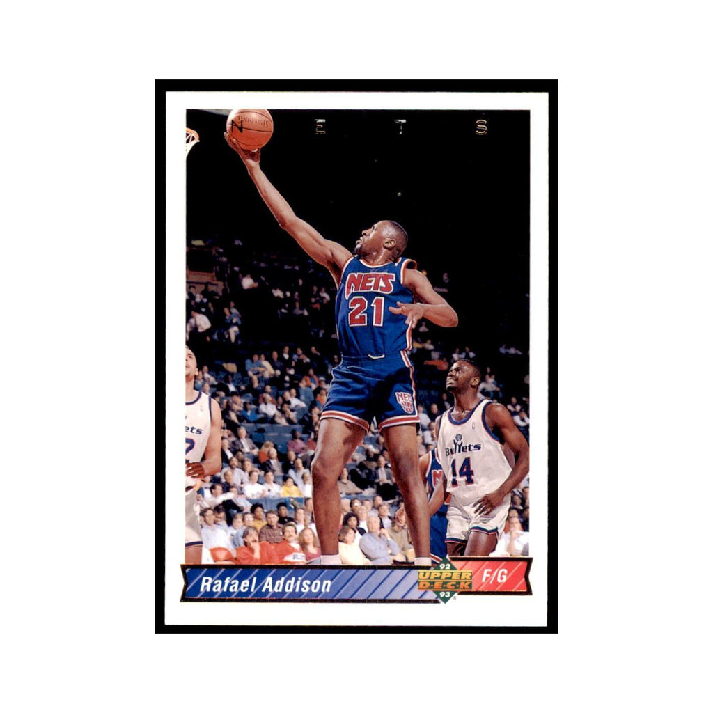 1992 Upper Deck Rafael Addison Basketball Cards #260